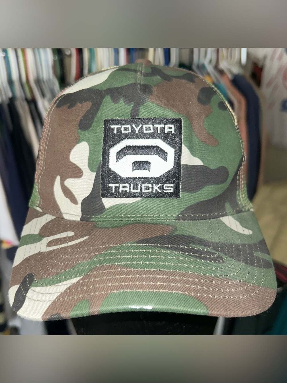Toyota Trucks Camo Baseball Cap - Green Camo